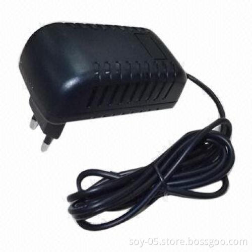AC/DC Switching Adapter, UE Plug and 90 to 264V AC Input Voltages